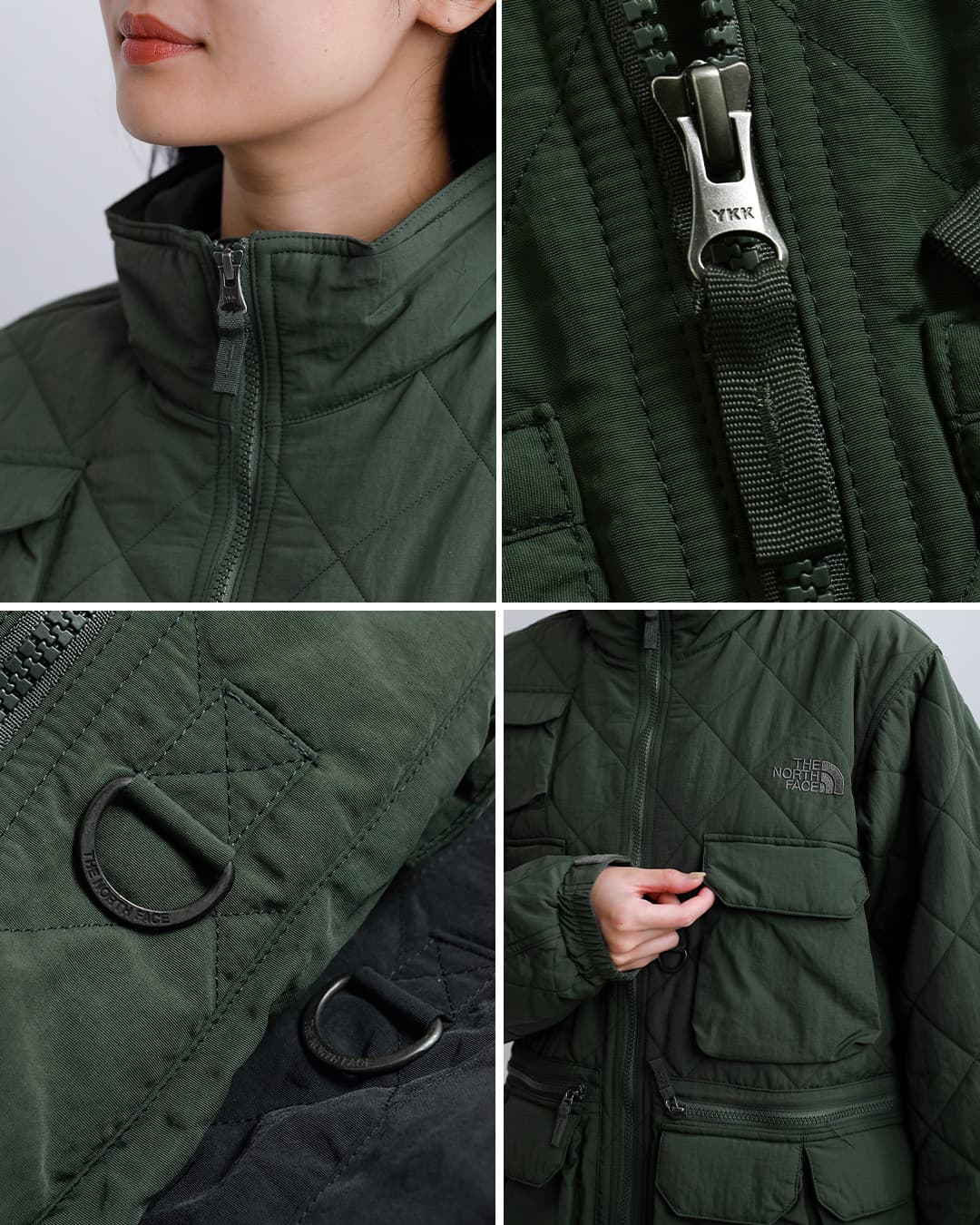 THE NORTH FACE撥水 キルティング ユーティリティ ジャケット Quilting Utility Jacket ny82630