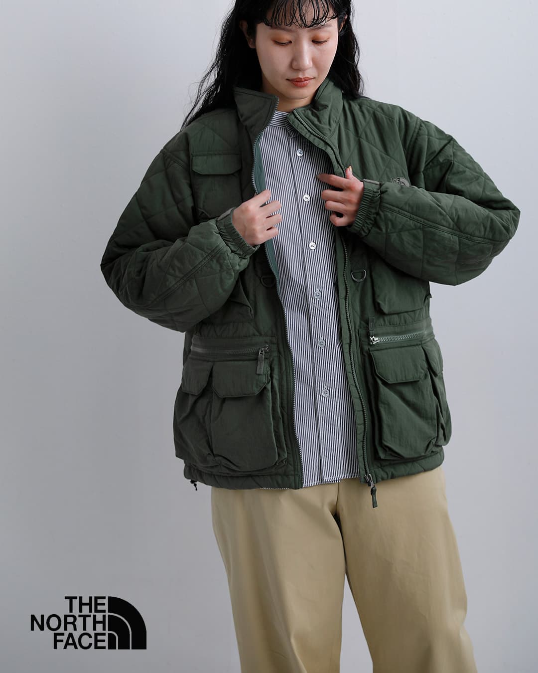 THE NORTH FACE撥水 キルティング ユーティリティ ジャケット Quilting Utility Jacket ny82630