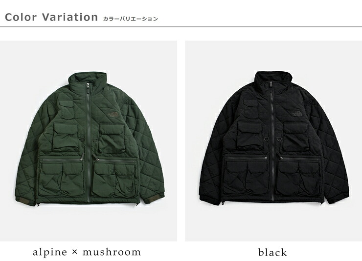 THE NORTH FACE撥水 キルティング ユーティリティ ジャケット Quilting Utility Jacket ny82630