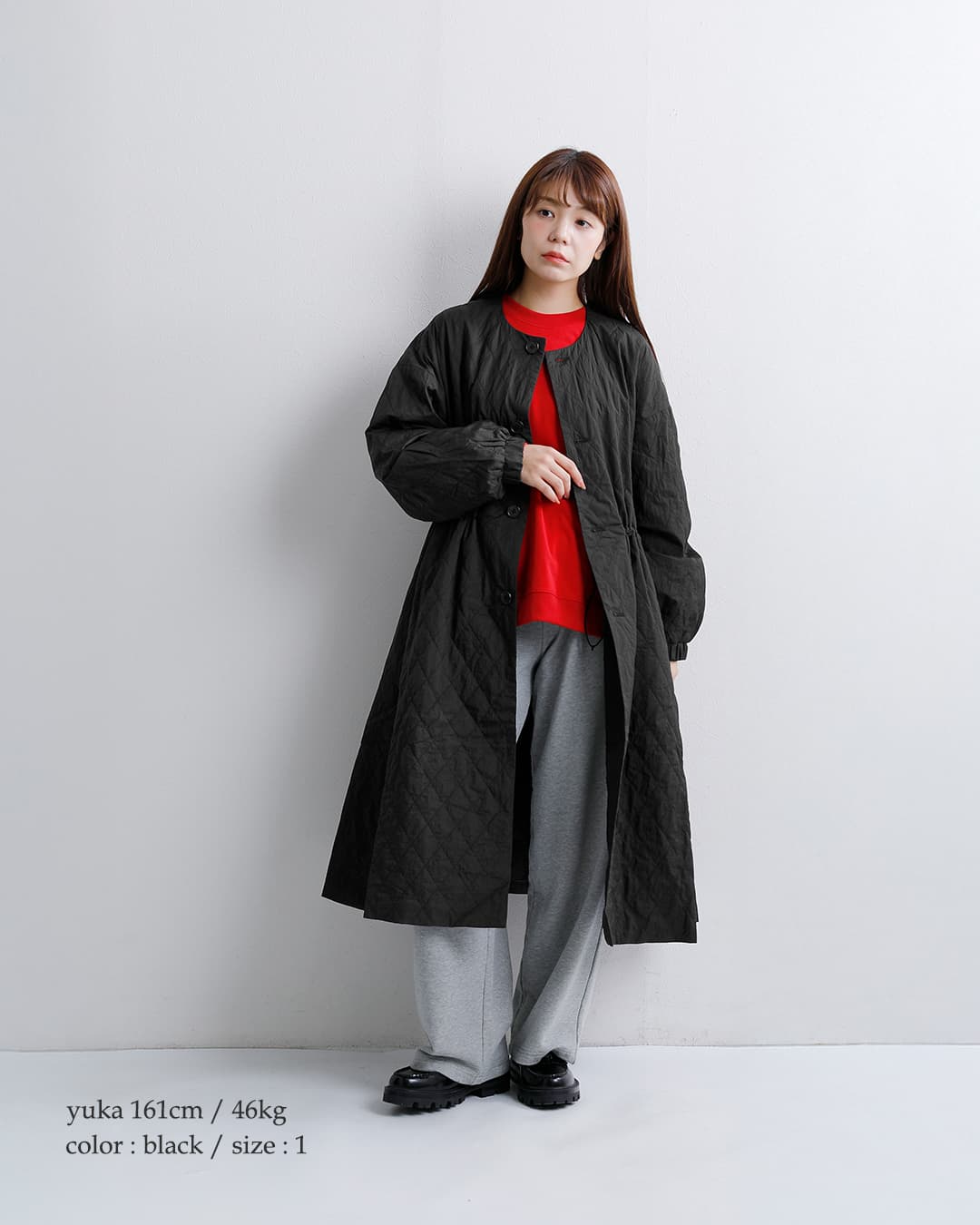 ORCIVAL(オーチバル・オーシバル)インサレーション キルト ロングコート or-a0867ssa
