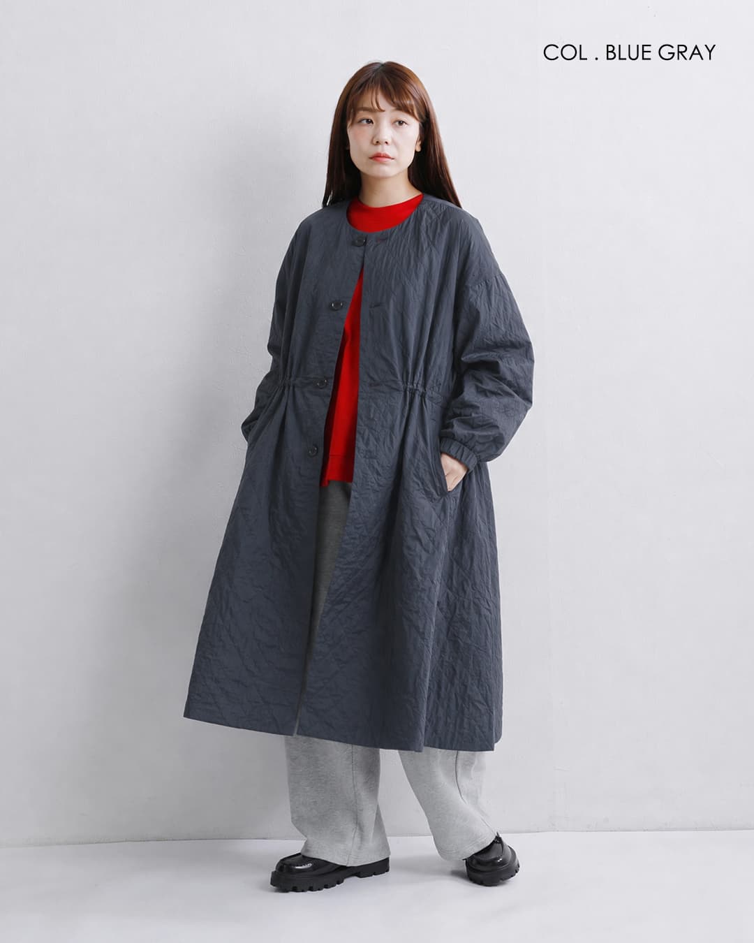 ORCIVAL オーチバル オーシバル インサレーション キルト ロングコート