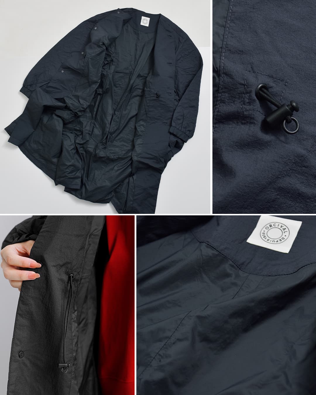 ORCIVAL(オーチバル・オーシバル)インサレーション キルト ロングコート or-a0867ssa