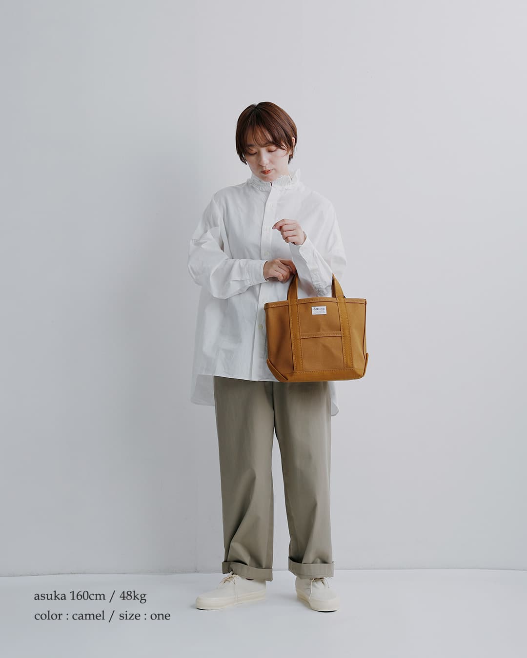 ORCIVAL(オーチバル・オーシバル)ヘビーキャンバス トートバッグ スモール or-h0285kwc-26aw