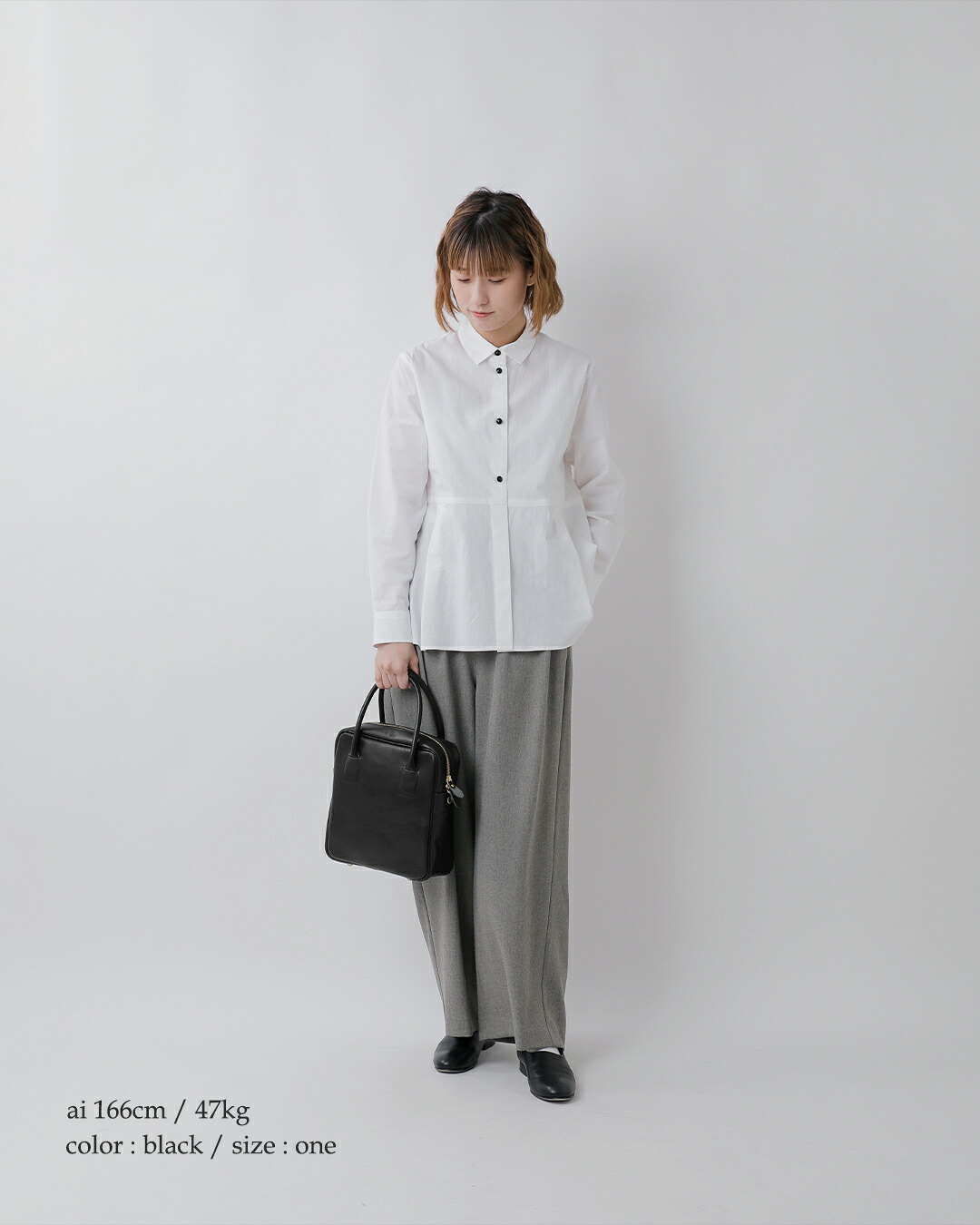 Ense(アンサ)キップレザー 2way スクエア ミニ ボストン バッグ pa802r