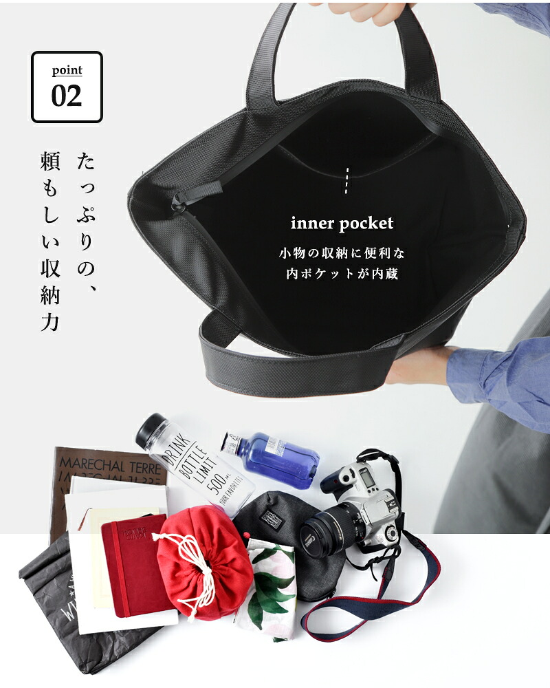 MARINE DAY(マリンデイ)aranciato別注66ナイロントートバッグ“PALM”palm