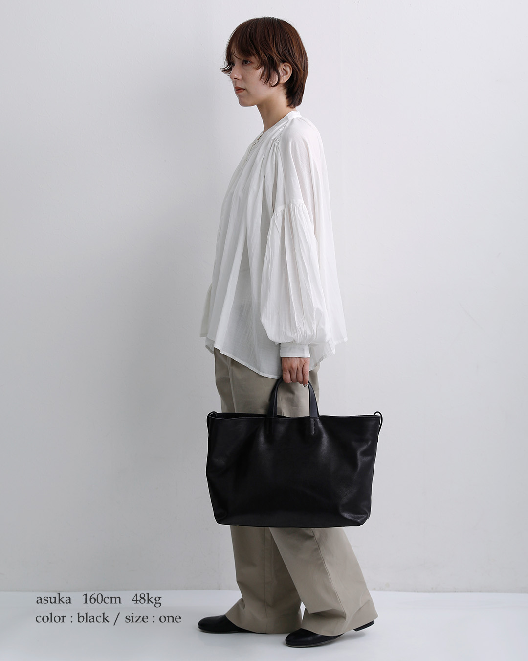 Ense アンサ キップレザー 2way トートバッグ S“2way tote S” pens-310