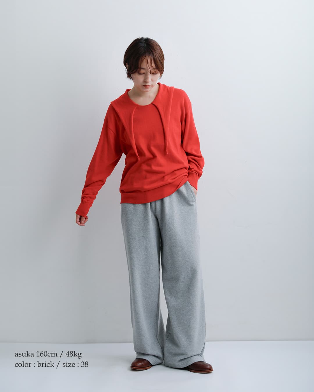 NOUVELLES DU PARADIS(ヌーベル ドゥ パラディ)ムーコットン バンダナカラー プルオーバー pk26302