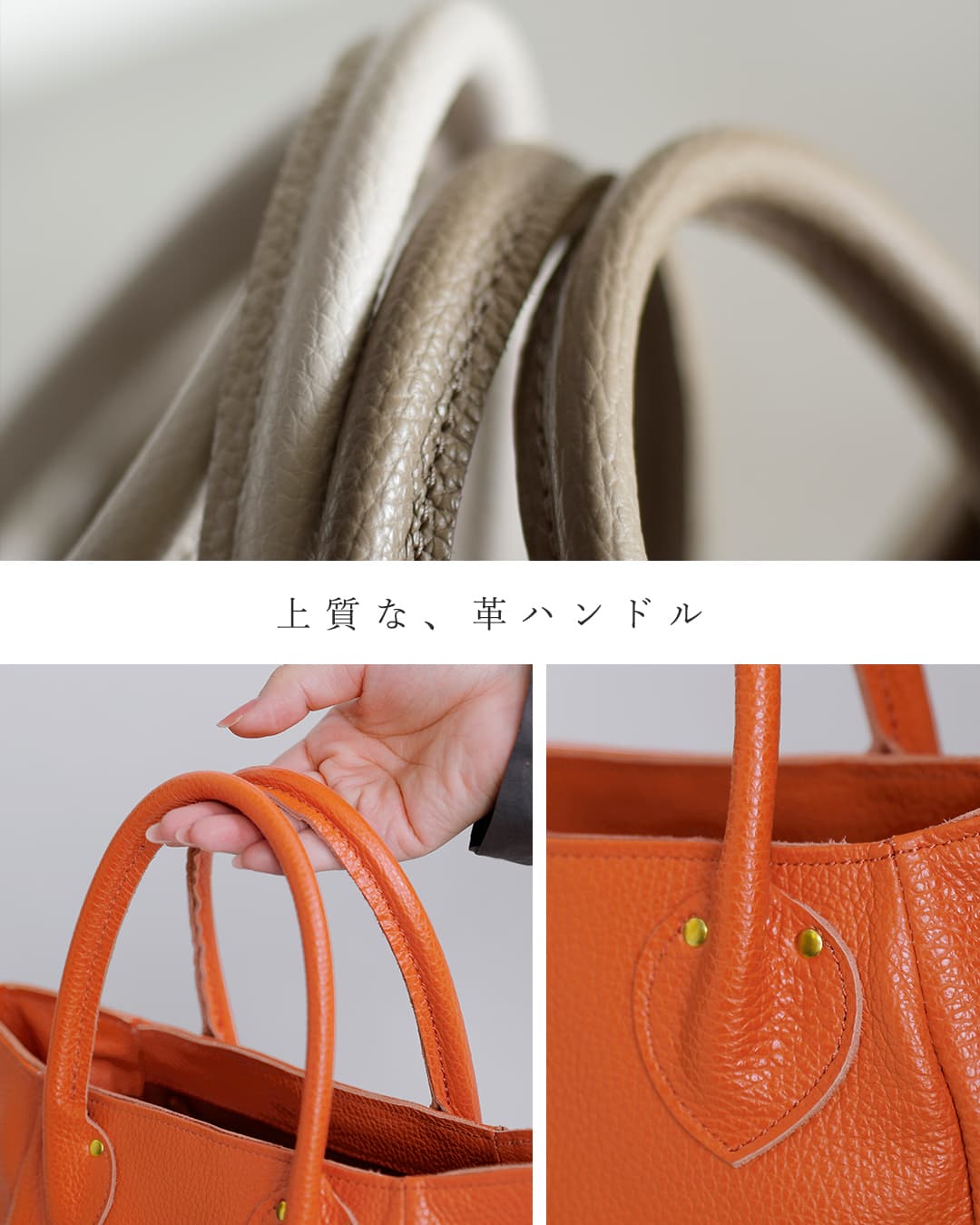 MARINE DAY(マリンデイ)イタリーシュリンク カウレザー トートバッグ PLUM plum