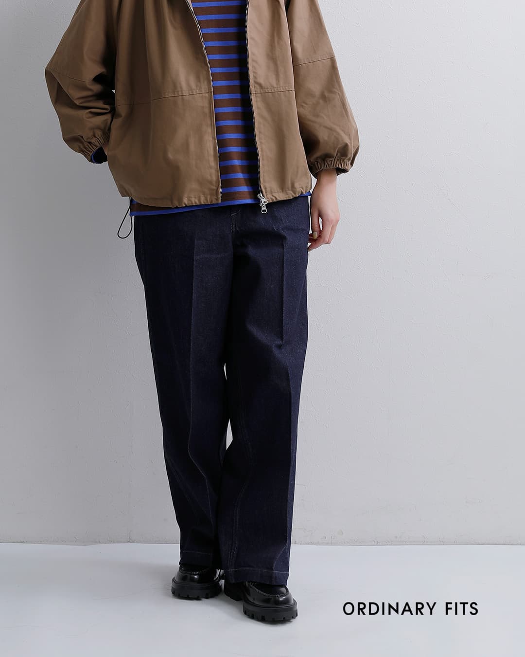 ordinaryfitsワンウォッシュ デニム フリスコトラウザー FRISKO TROUSERS pt021ow