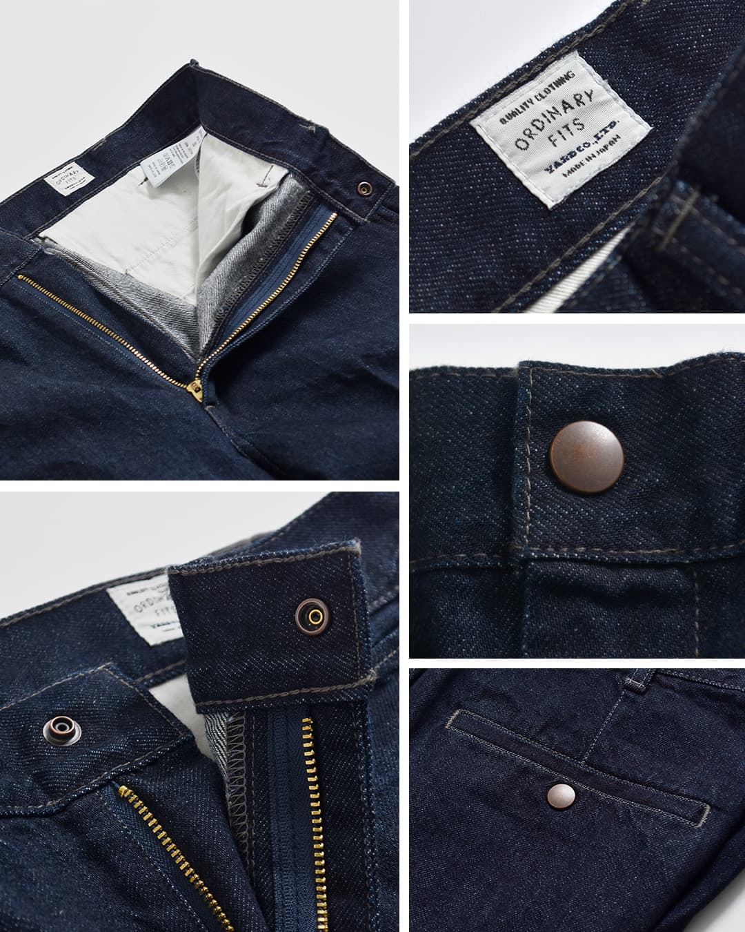 ordinaryfitsワンウォッシュ デニム フリスコトラウザー FRISKO TROUSERS pt021ow