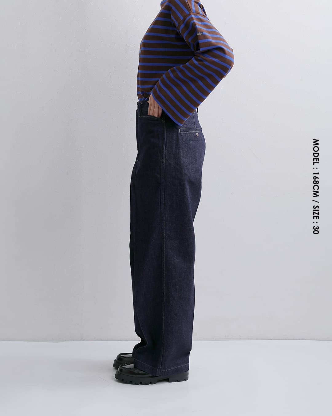 ordinaryfitsワンウォッシュ デニム フリスコトラウザー FRISKO TROUSERS pt021ow