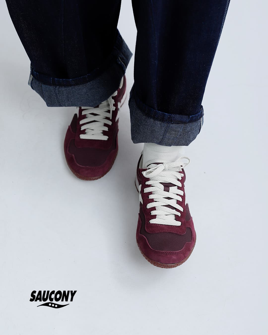 sauconyレーサー80 スニーカー RACER 80 racer80-same1