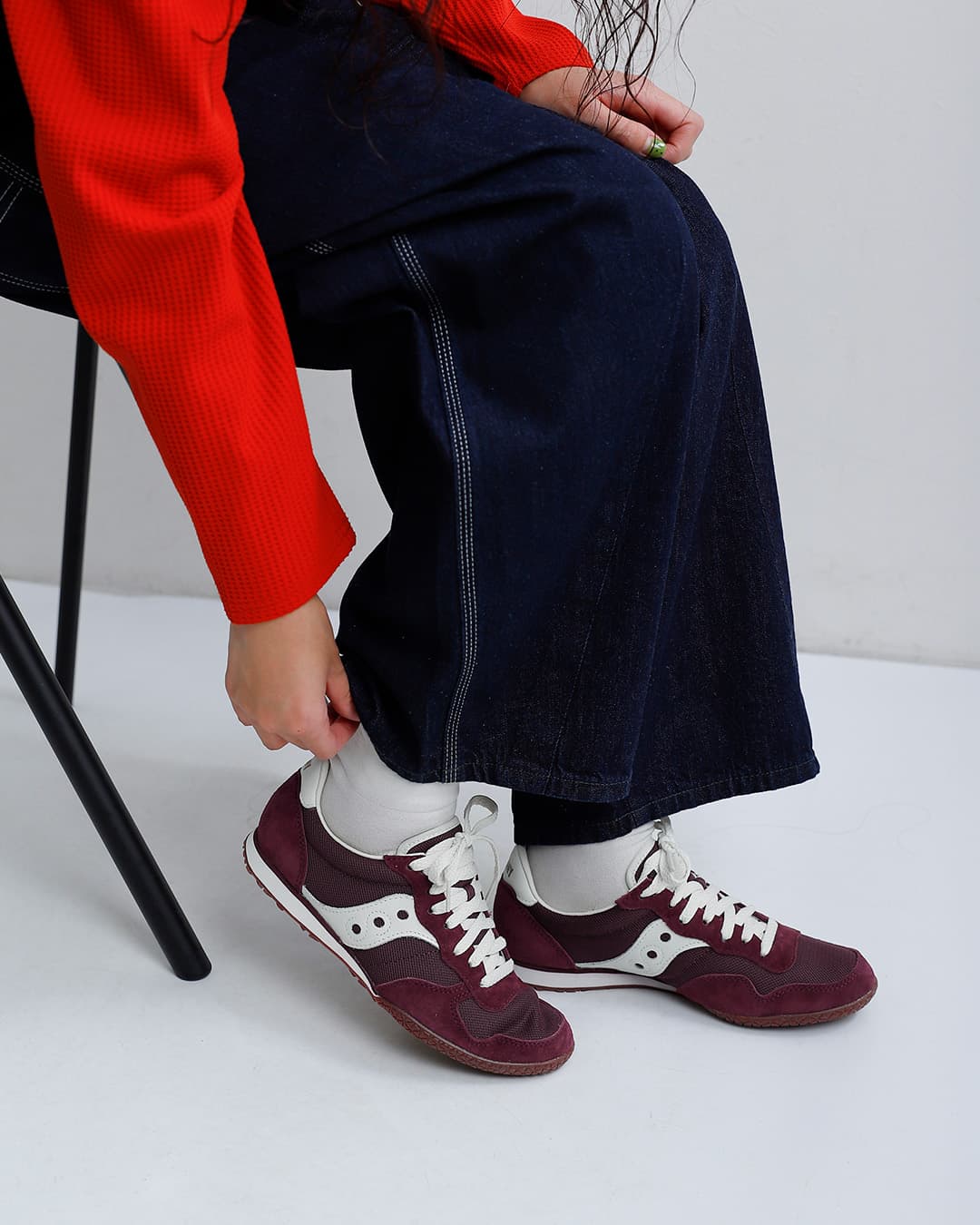 sauconyレーサー80 スニーカー RACER 80 racer80-same1
