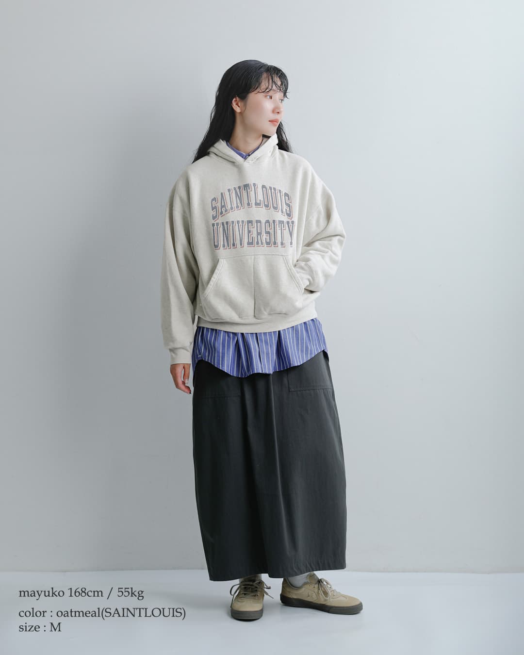 REMI RELIEF(レミレリーフ)SP加工 起毛裏毛 パーカー OHIO STATE / SAINTLOUIS rn31393185-6