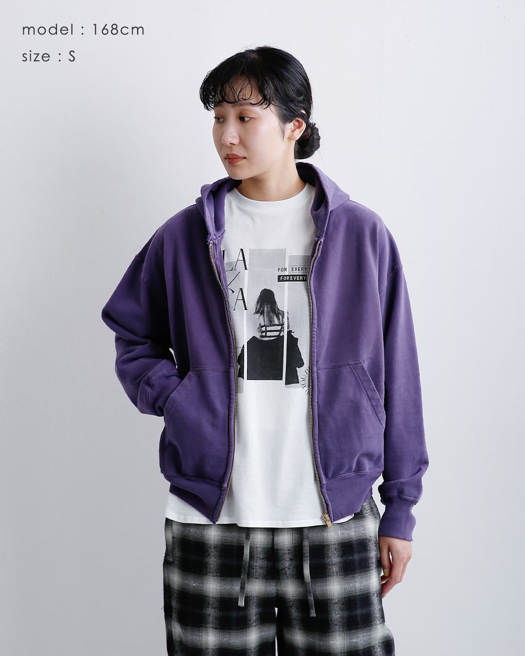 REMI RELIEF(レミレリーフ)SP加工 裏毛 ジップパーカー New Fit rn6033sdr