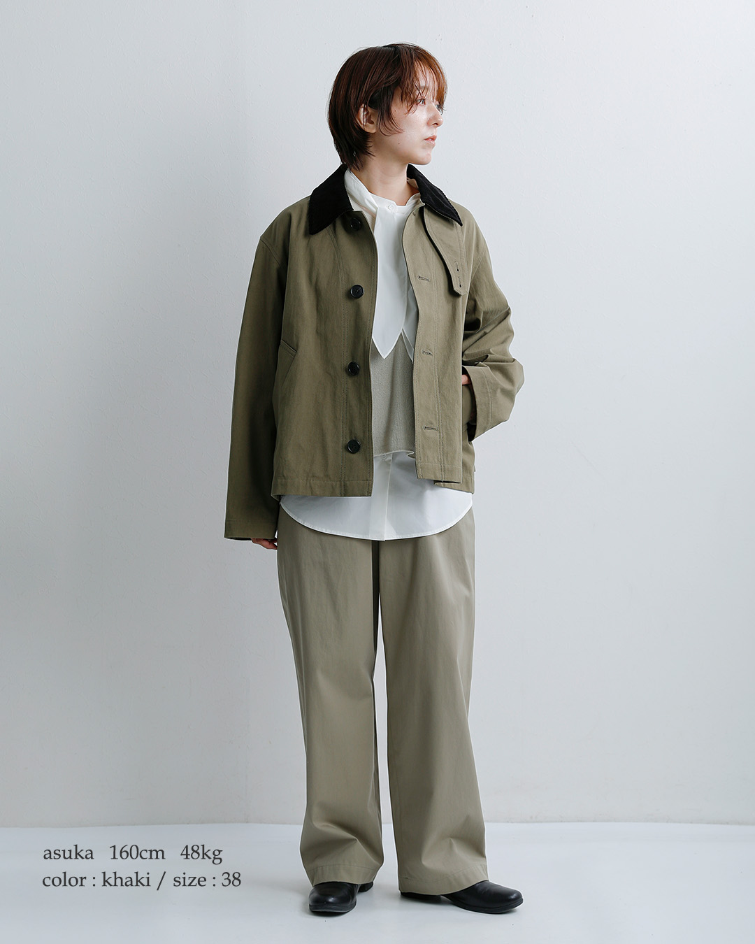 nicholson&nicholsonコットン ヘビーチノ ジャケット ROMEO-HC romeo-hc