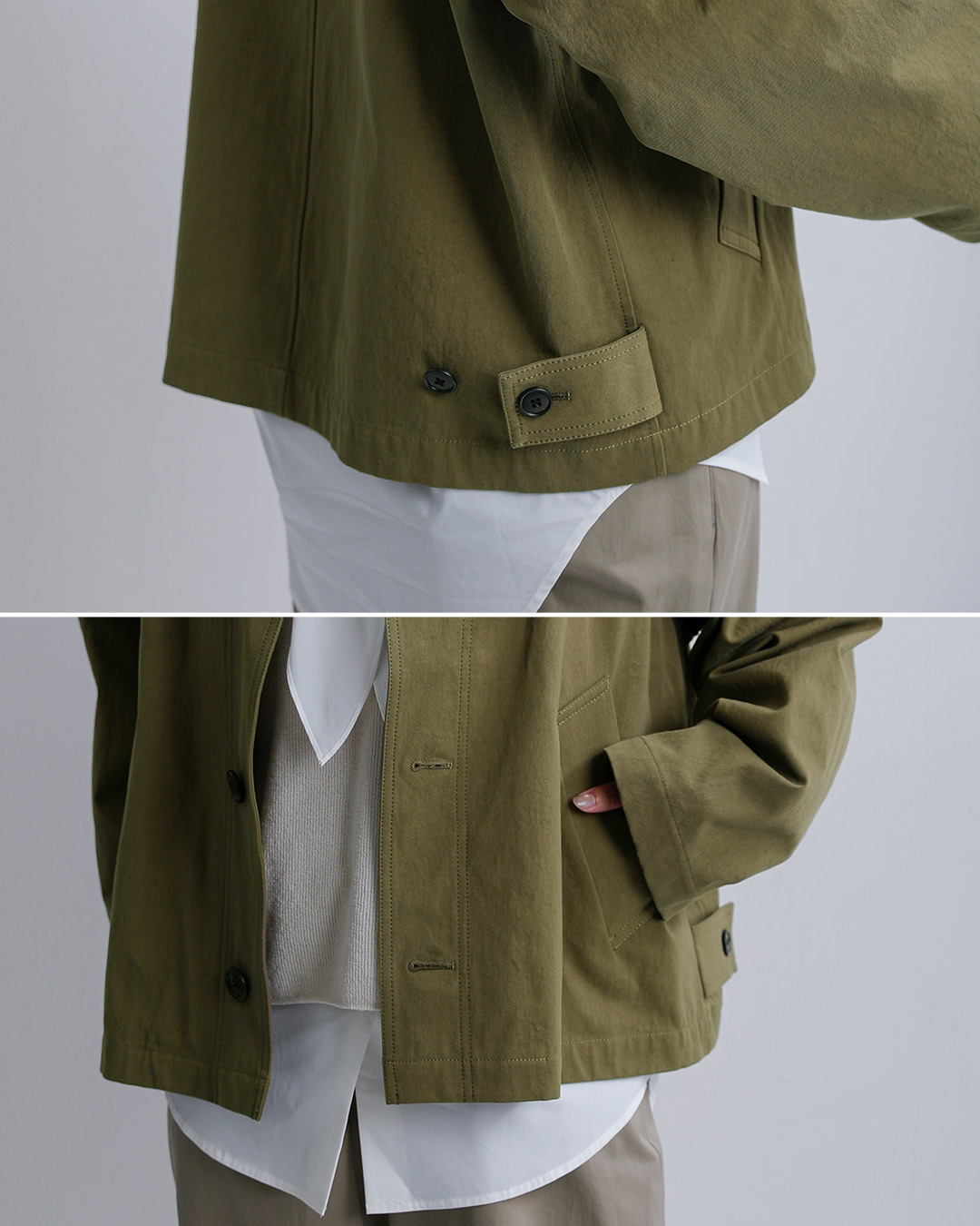 nicholson&nicholsonコットン ヘビーチノ ジャケット ROMEO-HC romeo-hc