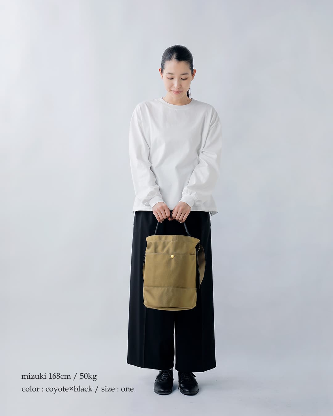 MARINE DAY66ナイロン×姫路レザー ショルダーバッグ ROOTS roots-nylon
