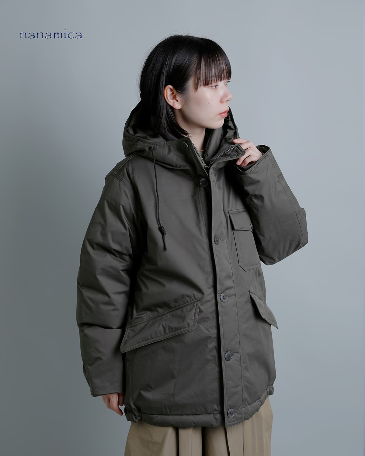 nanamica2L GORE-TEX ダウンコート s26fb060