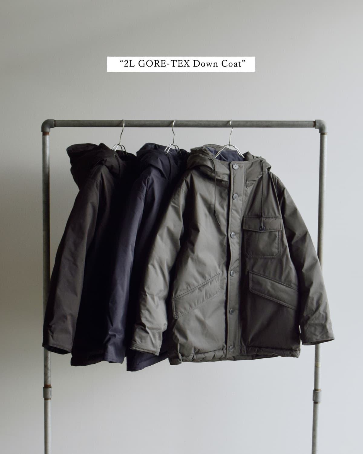 nanamica2L GORE-TEX ダウンコート s26fb060