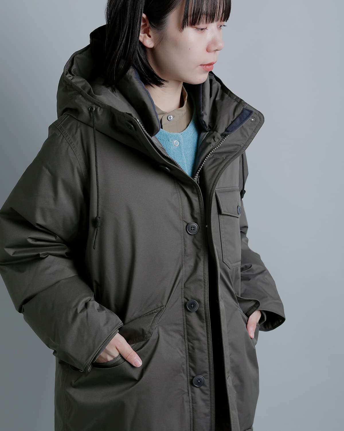 nanamica2L GORE-TEX ダウンコート s26fb060