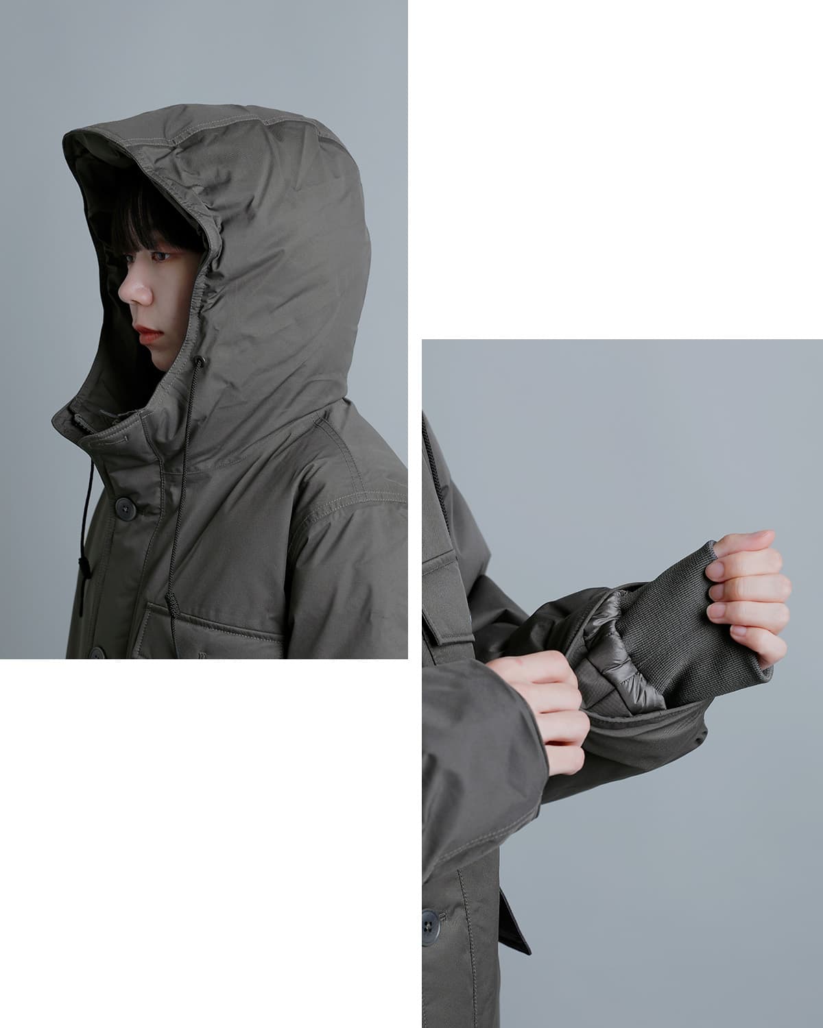 nanamica2L GORE-TEX ダウンコート s26fb060