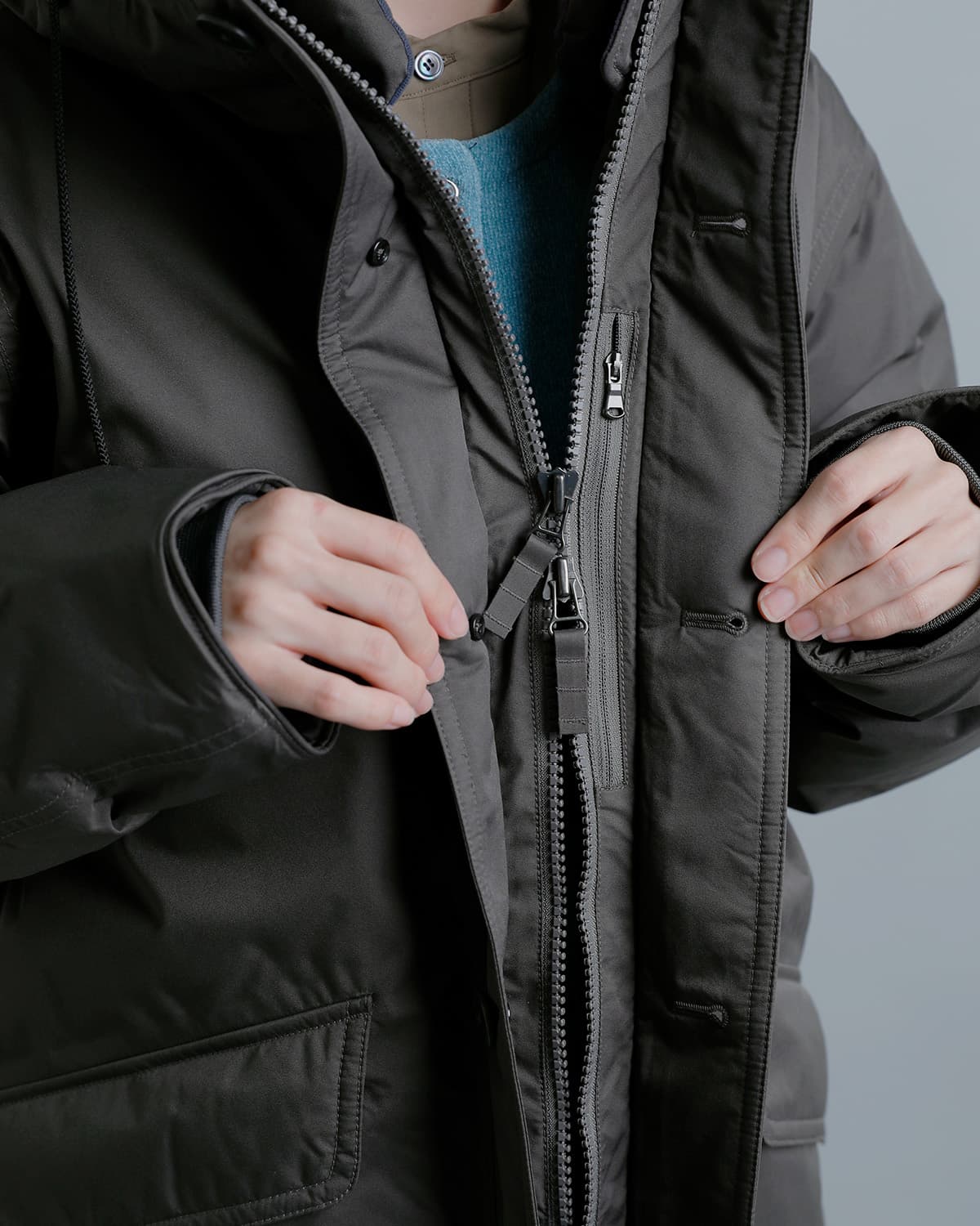 nanamica2L GORE-TEX ダウンコート s26fb060