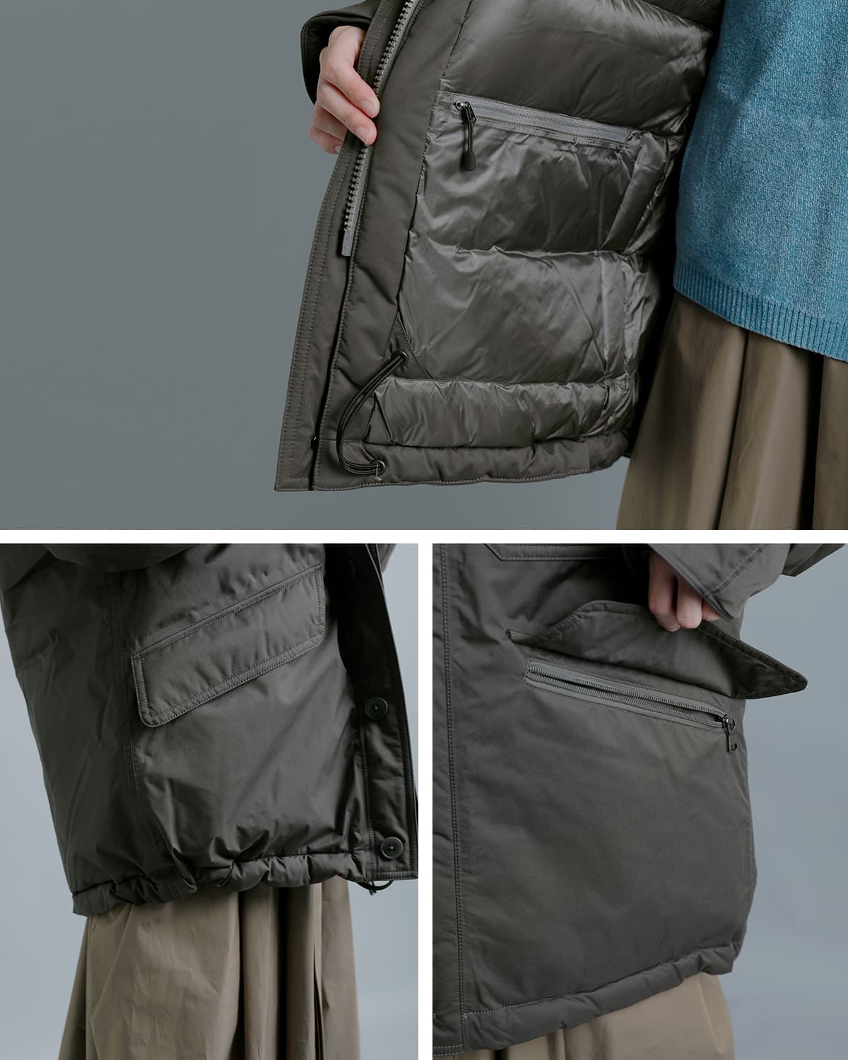 nanamica2L GORE-TEX ダウンコート s26fb060