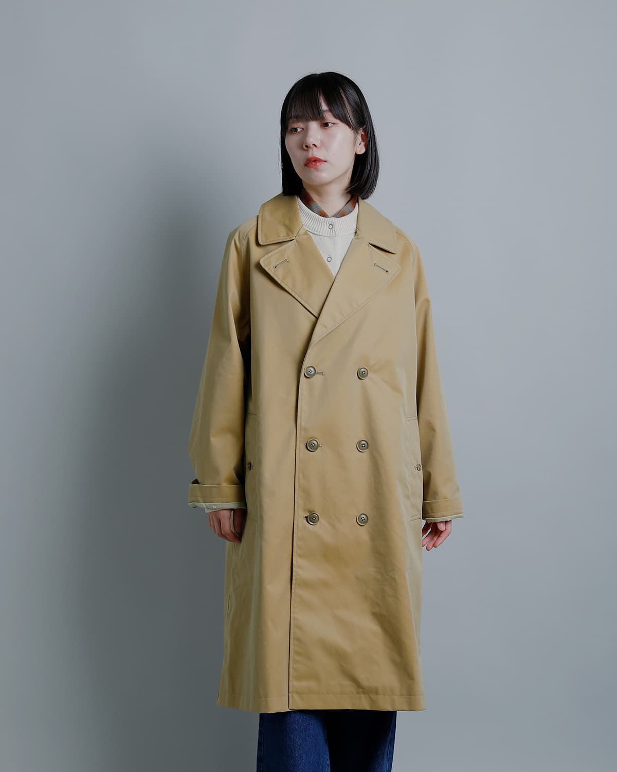 nanamica2L �R�b�g�� GORE-TEX �_�u���u���X�e�b�h�R�[�g s26sb091
