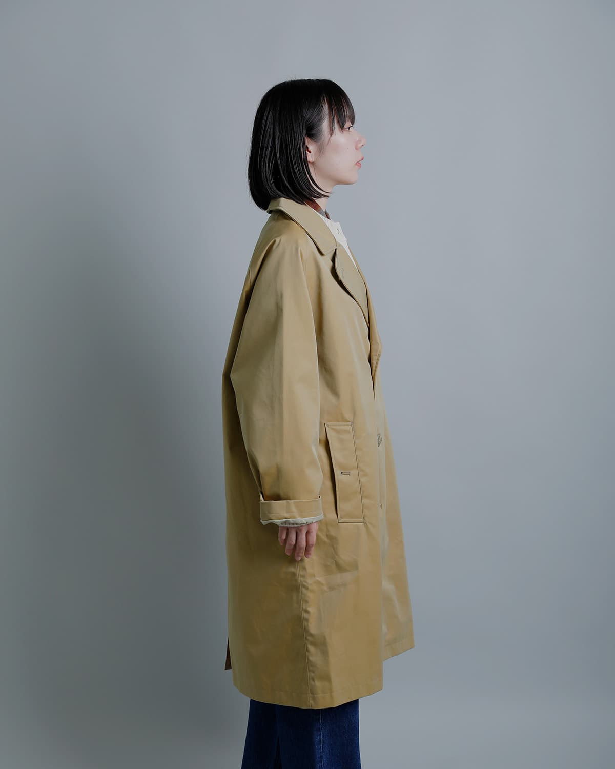 nanamica2L �R�b�g�� GORE-TEX �_�u���u���X�e�b�h�R�[�g s26sb091