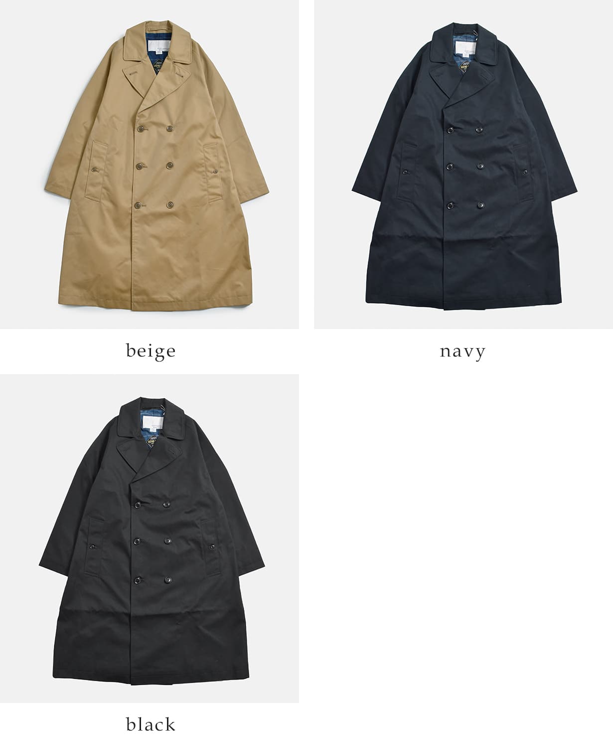 nanamica2L �R�b�g�� GORE-TEX �_�u���u���X�e�b�h�R�[�g s26sb091