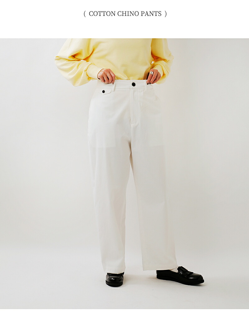 nicholson&nicholson(ニコルソンアンドニコルソン)コットンチノパンツ“SABLE”sable-chino
