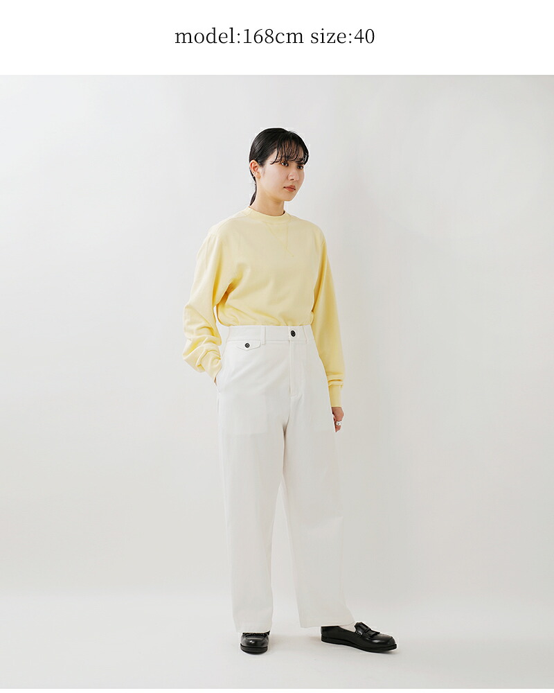 nicholson&nicholson(ニコルソンアンドニコルソン)コットンチノパンツ“SABLE”sable-chino