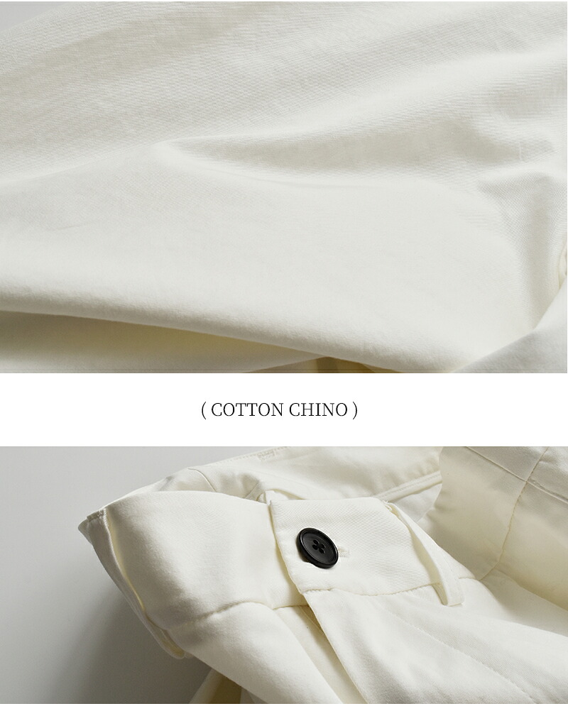 nicholson&nicholson(ニコルソンアンドニコルソン)コットンチノパンツ“SABLE”sable-chino