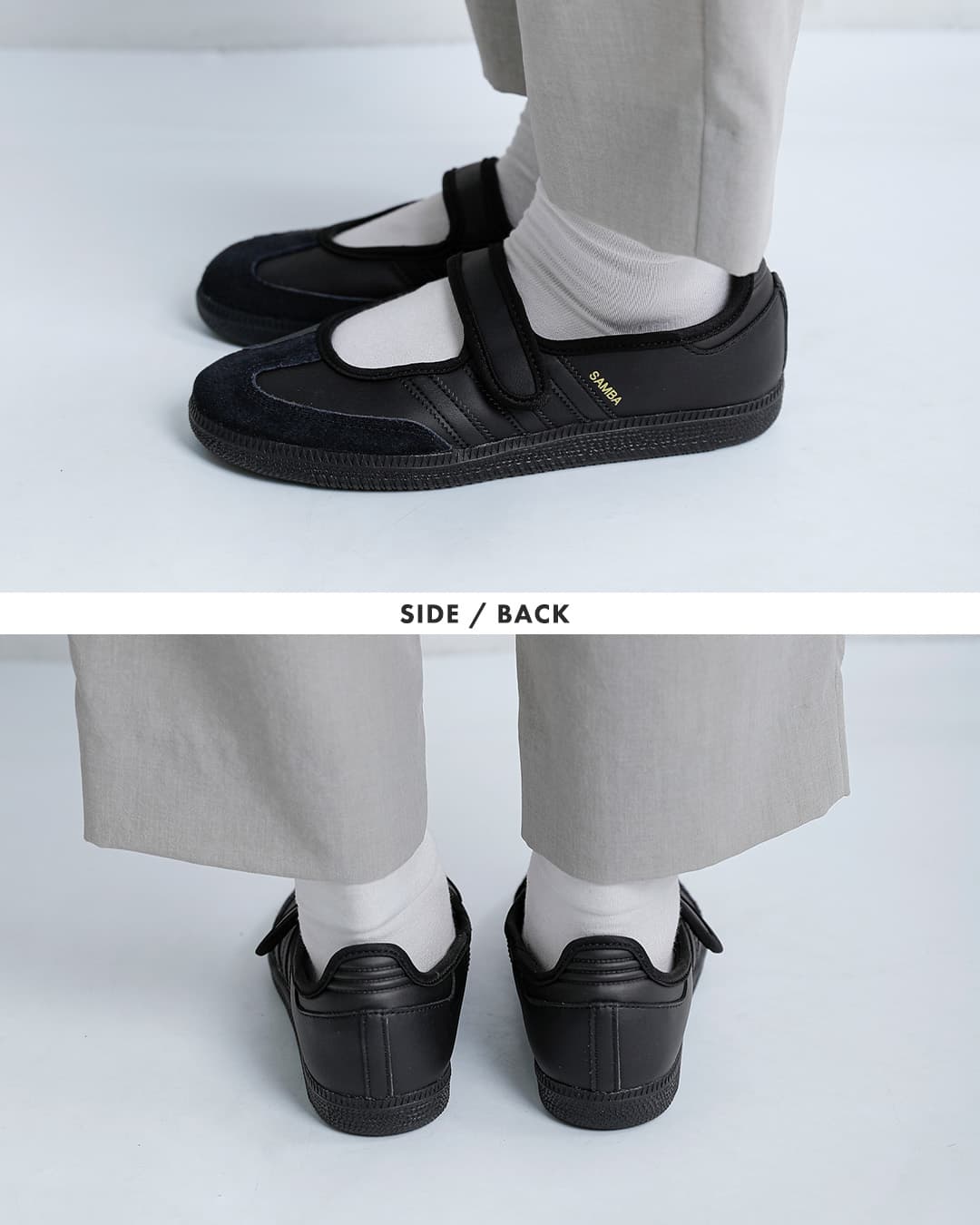 adidas Originalsサンバ ジェーン ストラップ スニーカー SAMBA JANE W samba-j-w-same1