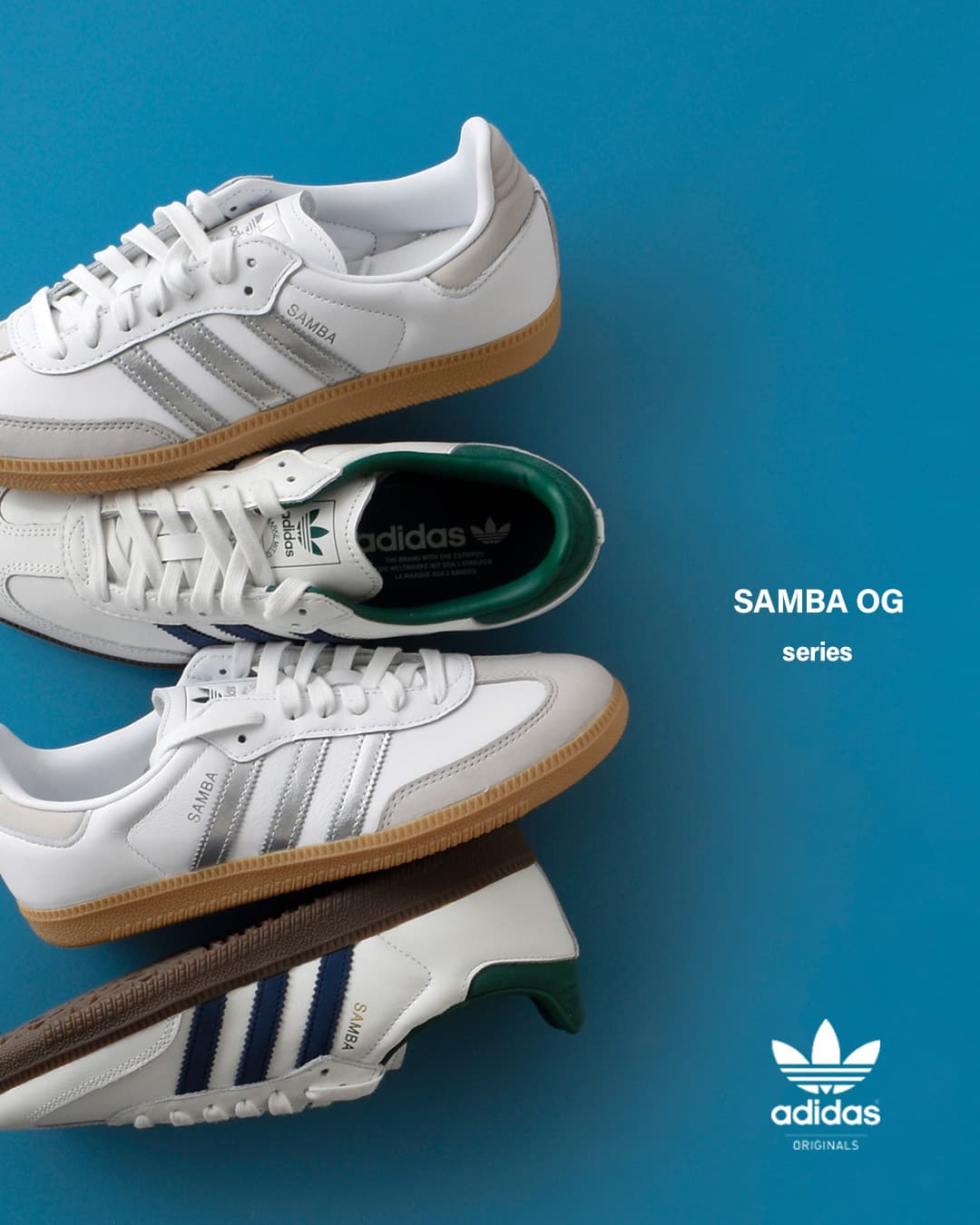 adidas Originals(アディダス オリジナルス)サンバ OG W レザー スニーカー SAMBA OG W samba-og-w