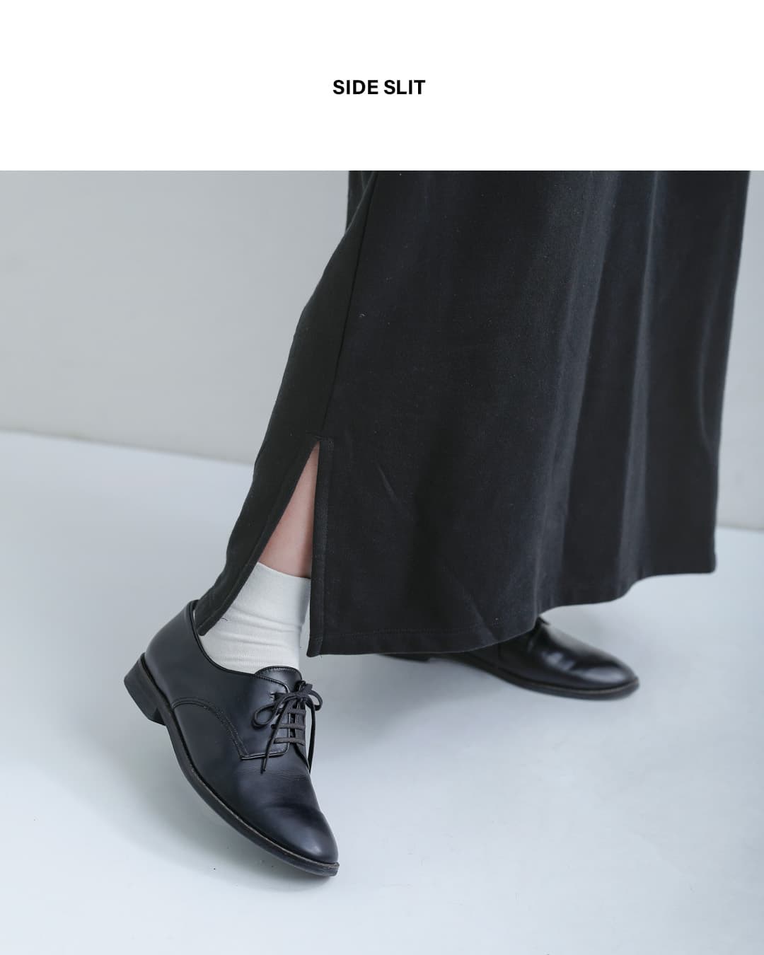 SLOANE(スローン)コットン裏毛 ZIPワンピース sl11w-t1278
