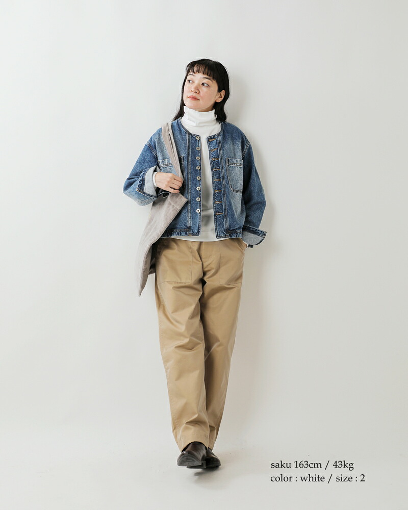 SLOANE(スローン)スーピマスムースタートルネック長袖Tシャツsl7w-t354