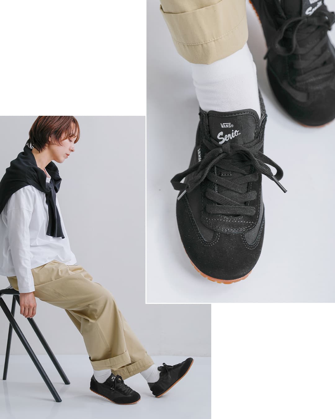 Vans(ヴァンズ)バレエ スニーカー SLP Collapse slp-collapse