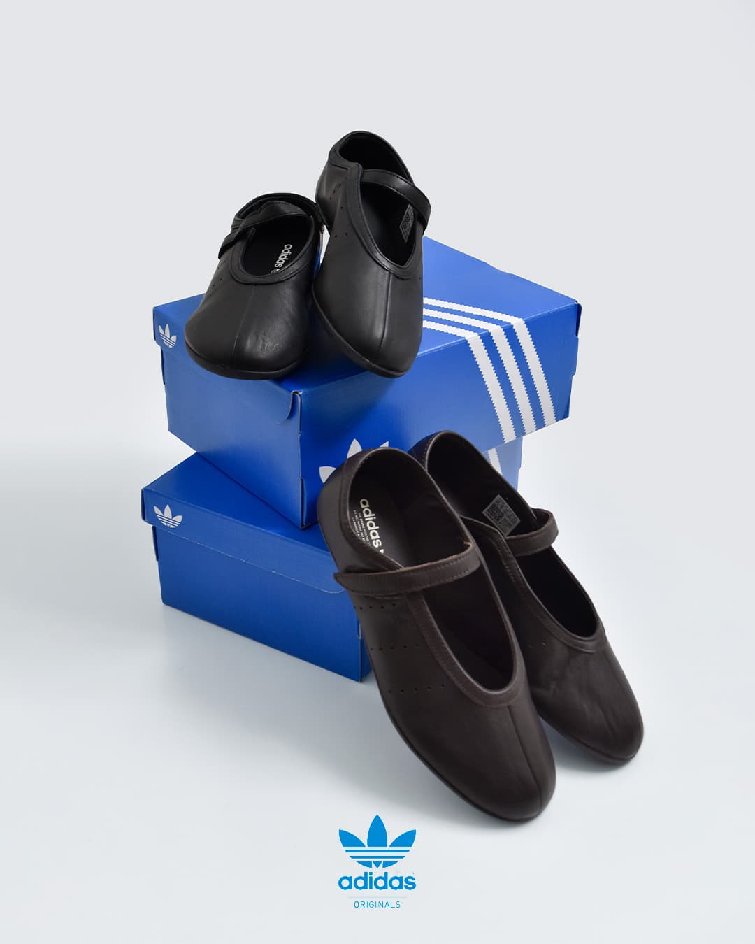 adidas Originalsスタンスミス プレミアムレザー バレエ スニーカー STAN SMITH LO BALLET W stan-s-l-b-same1