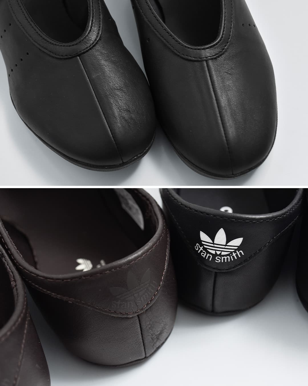 adidas Originalsスタンスミス プレミアムレザー バレエ スニーカー STAN SMITH LO BALLET W stan-s-l-b-same1