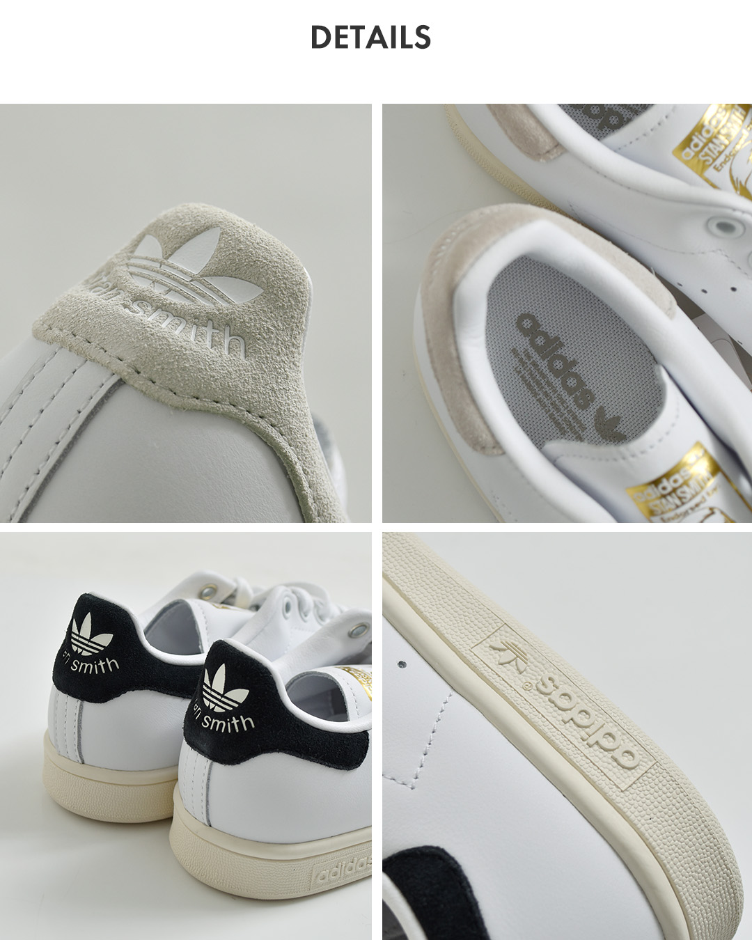 adidas Originalsスタンスミス レザーアッパー スニーカー STAN SMITH OG Q3 stan-smith-same1