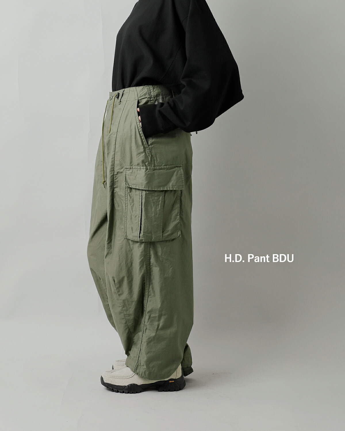 Needlesコットン H.D.BDUパンツ “H.D. Pant” sx197