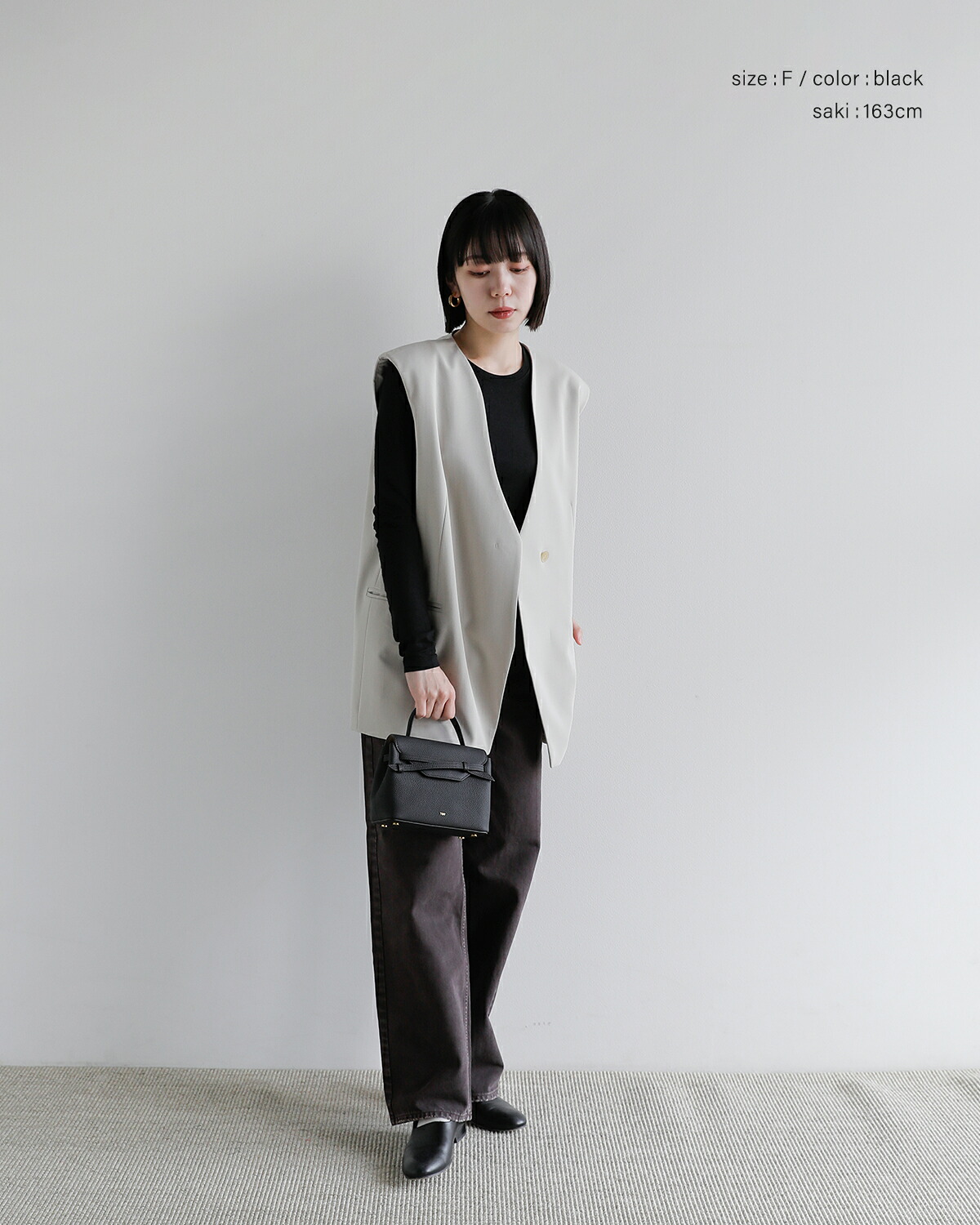 TOV(トーヴ)カウレザー シボ クロスリボン 2way ショルダー ハンドバッグ MIMI MINI t26w01b605