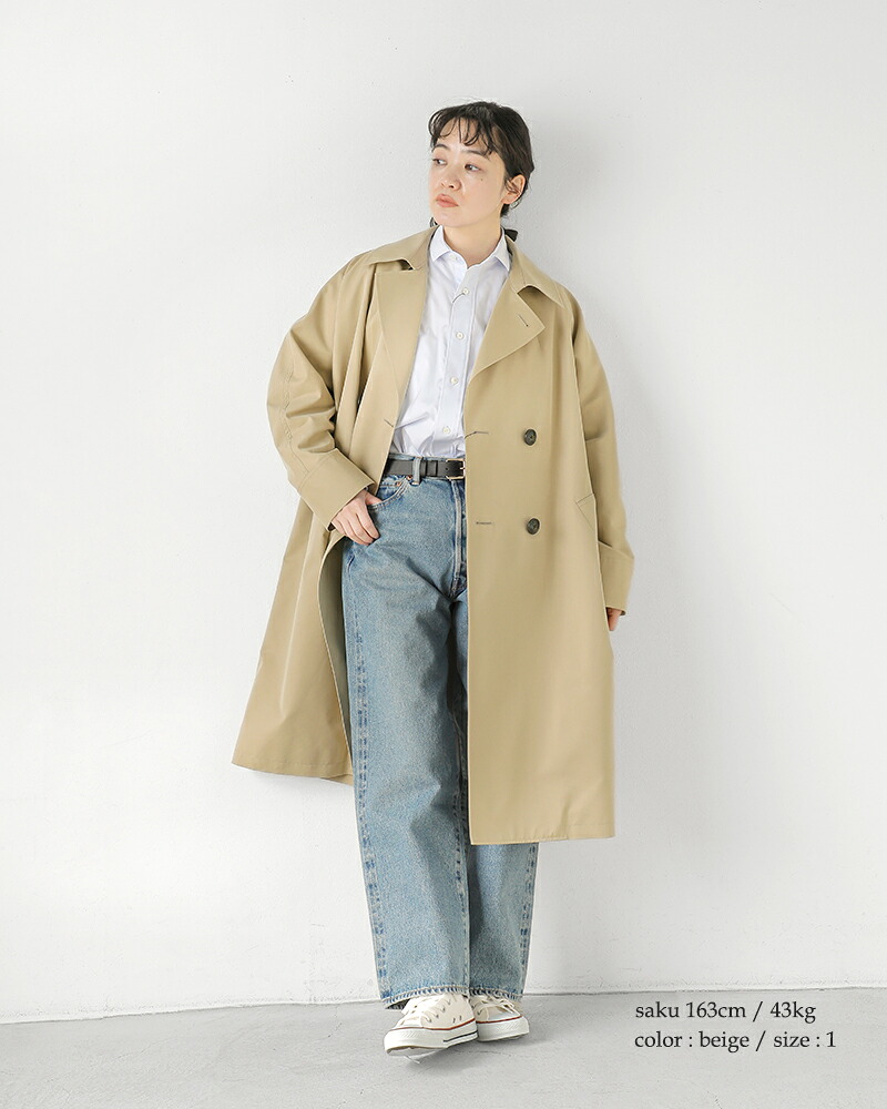 TICCA ティッカ コットン テント トレンチコート tbfs-161 レディース