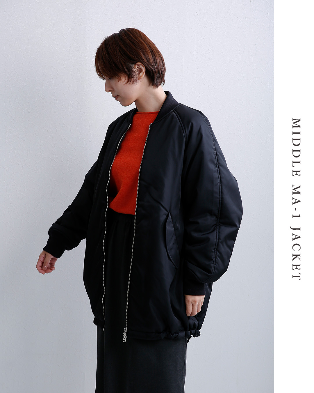 TICCAミドル MA-1 ジャケット tbfa-012