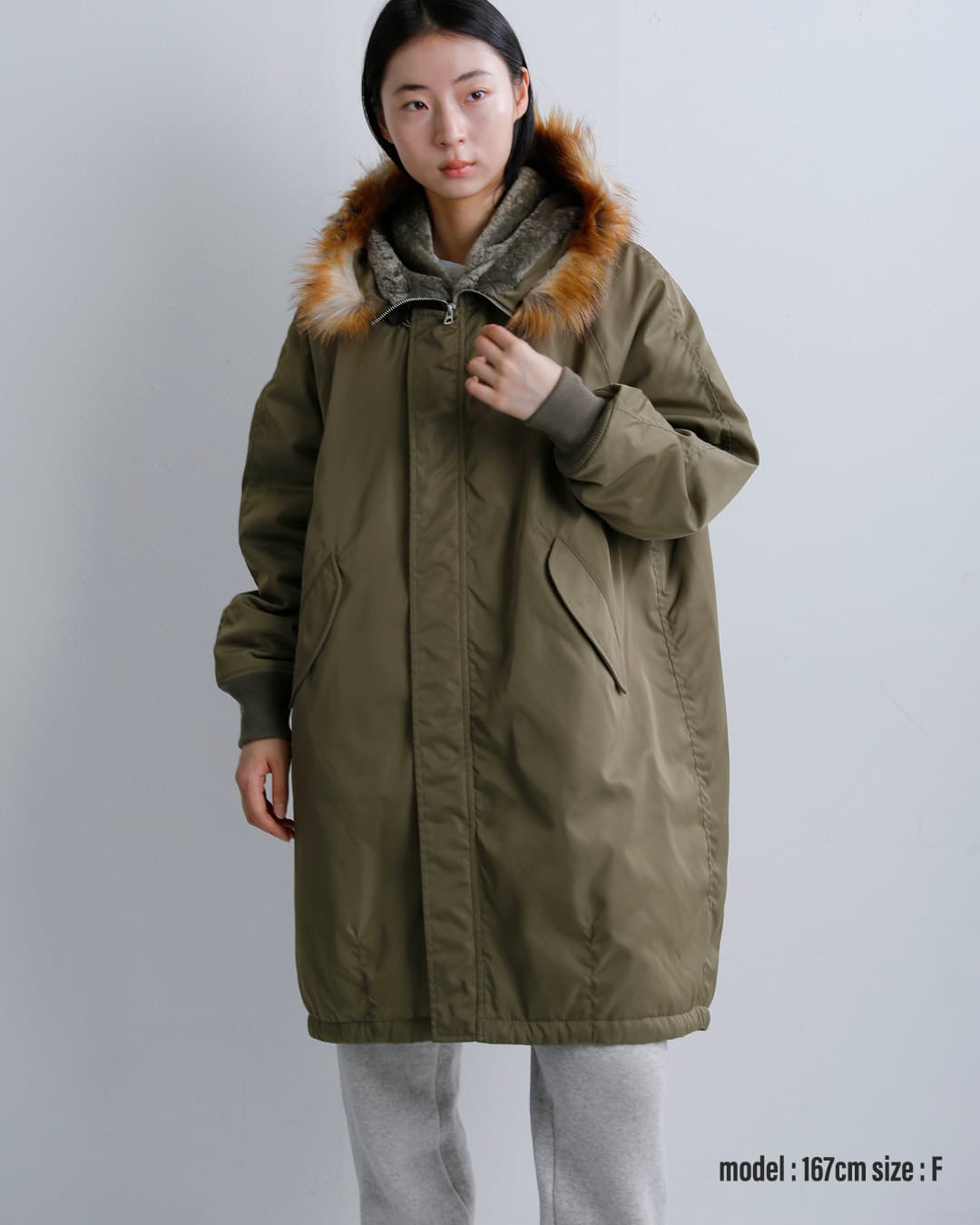 TICCA(ティッカ)ファー モッズコート tbfa-015