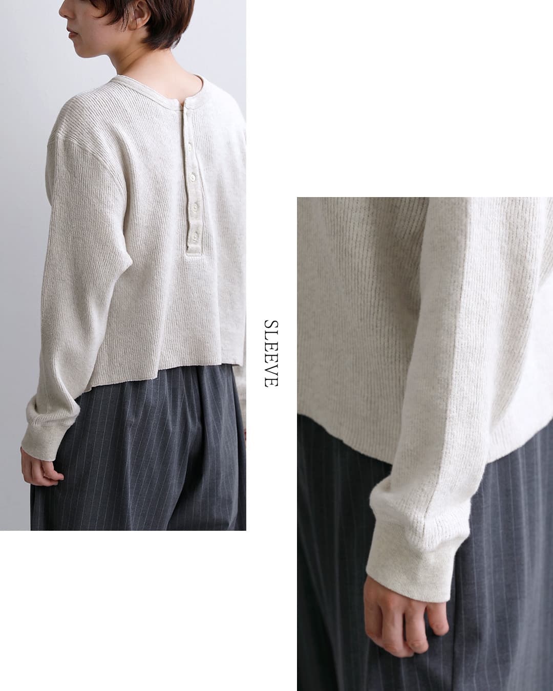 TICCAピーチワッフルショート 2way プルオーバー tbfa-281