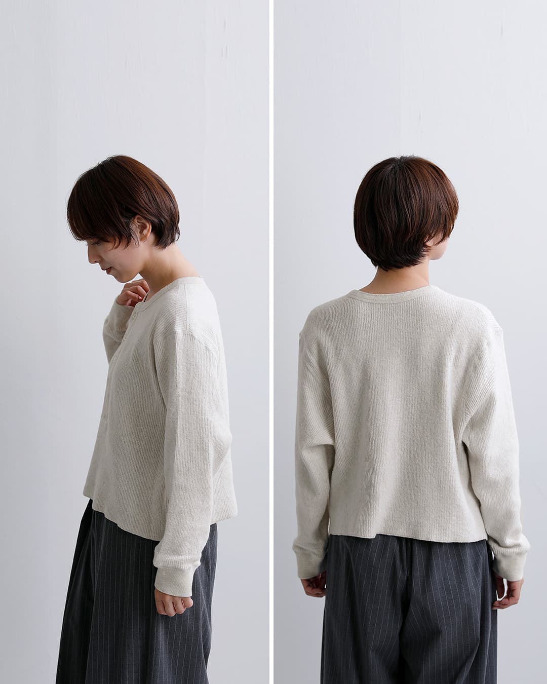 TICCAピーチワッフルショート 2way プルオーバー tbfa-281