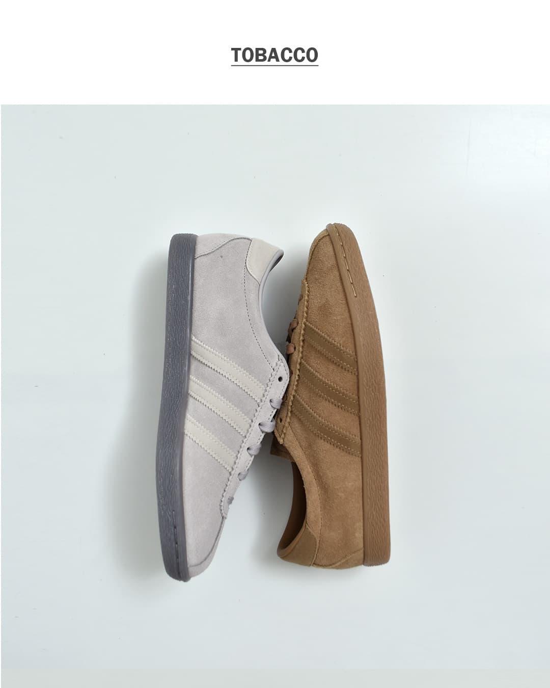 adidas Originalsタバコ スエード スニーカー TOBACCO tobacco